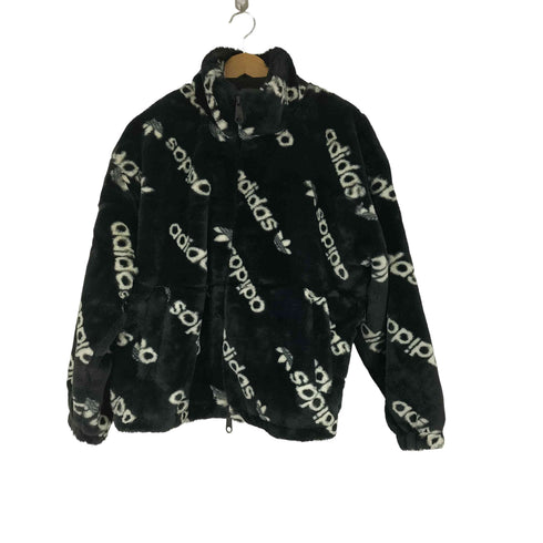 アディダスオリジナルス adidas Originals トーナル総柄プリント ファージャケット メンズ JPN:L