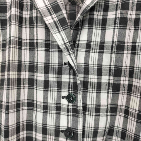 インゲボルグ INGEBORG チェック S/S オープンカラーシャツワンピース レディース JPN:M