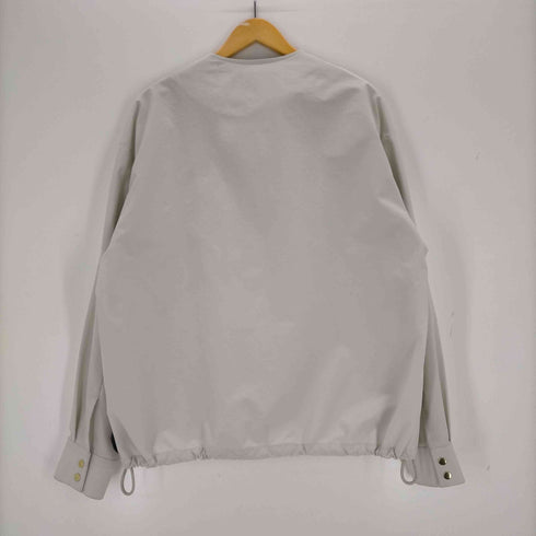 クルニ CULLNI Stretch Taffeta Double Pocket Collarless Jacket メンズ