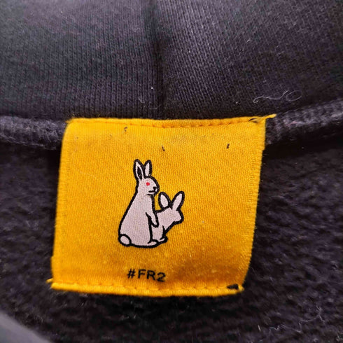 エフアールツー FR2 Smoking Kills 同色 刺繍 プルオーバー パーカー メンズ JPN:XL
