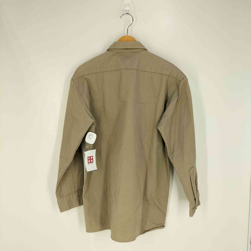 ディッキーズ Dickies 企業刺繍 ワークシャツ メンズ import:M