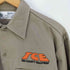 ディッキーズ Dickies 企業刺繍 ワークシャツ メンズ import:M