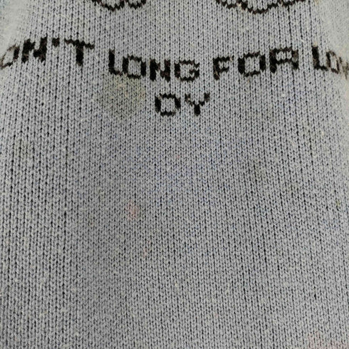 オーワイ OY ODOLLY KNIT オードリー プルオーバー ニット セーター DONT LONG FOR LOVE メンズ