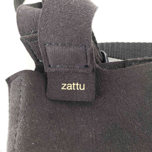 ZATTU マイクロファイバースエード ショルダーバッグ メンズ