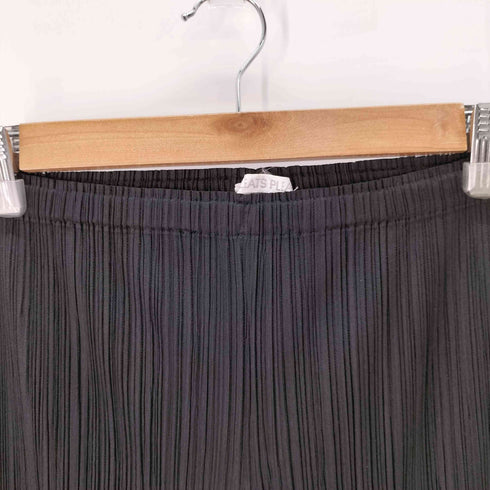 プリーツプリーズイッセイミヤケ PLEATS PLEASE ISSEY MIYAKE 異素材切替プリーツワイドパンツ レディース JPN:1