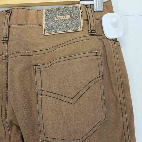 ネメス NEMETH 立体裁断クロップドパンツ メンズ