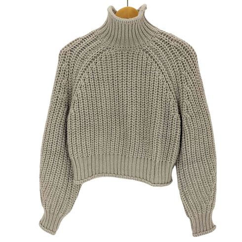 エイチアンドエム H&M ハイネッククロップドニット レディース