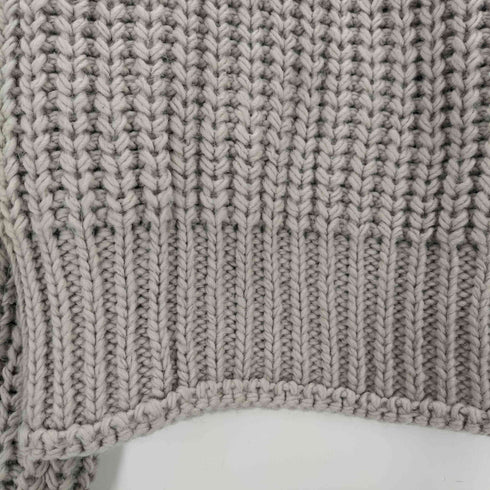 エイチアンドエム H&M ハイネッククロップドニット レディース
