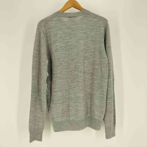 ラコステ LACOSTE ワンポイント 刺繍 PURE NEW WOOL ウール クルーネック ニット メンズ import:M