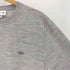 ラコステ LACOSTE ワンポイント 刺繍 PURE NEW WOOL ウール クルーネック ニット メンズ import:M