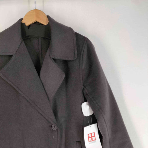 ユニクロ UNIQLO 22AW ダブルフェイスロングコート レディース JPN:S