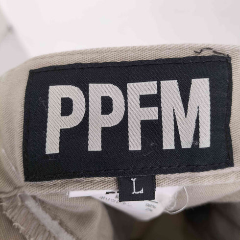 ピーピーエフエム PPFM 00S ポケットジップデザインバナナパンツ メンズ L