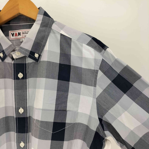 ヴァンヂャケット VAN JAC チェック ボタンダウン L/S シャツ メンズ JPN:L