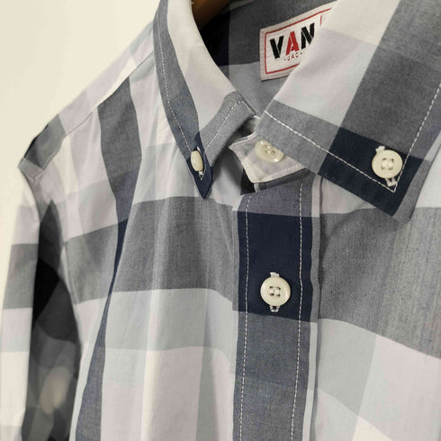 ヴァンヂャケット VAN JAC チェック ボタンダウン L/S シャツ メンズ JPN:L