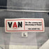 ヴァンヂャケット VAN JAC チェック ボタンダウン L/S シャツ メンズ JPN:L