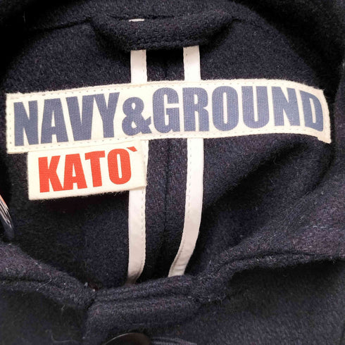 カトー KATO NAVY & GROUND ウールジャケット メンズ