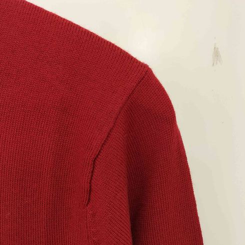 バーバリーブラックレーベル BURBERRY BLACK LABEL ハーフジップ スタンドカラーニット メンズ JPN:2