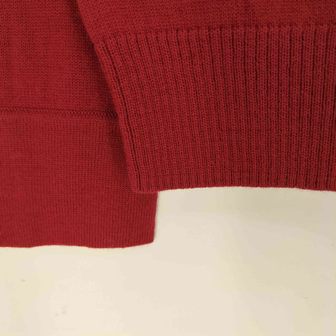 バーバリーブラックレーベル BURBERRY BLACK LABEL ハーフジップ スタンドカラーニット メンズ JPN:2
