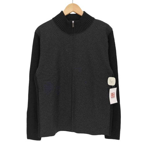 ニジュウサンクオム 23区HOMME 切替 ドライバーズニット メンズ 48