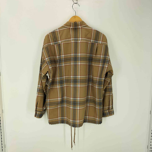 モンキータイム MONKEY TIME TW BEIGE TARTAN COACH JACKET メンズ JPN:M