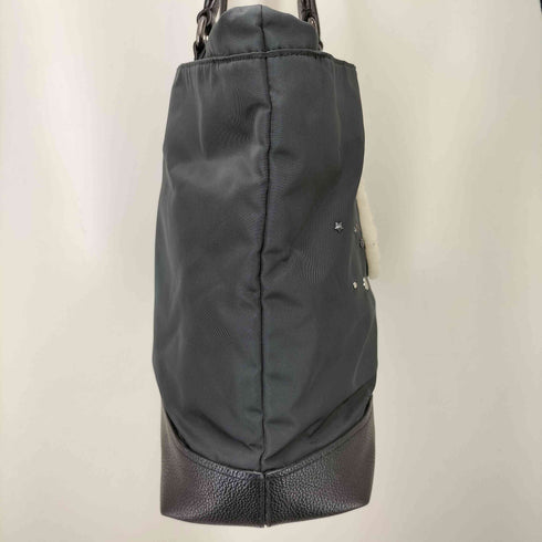 コーチ COACH レザー ナイロン トート バッグ レディース