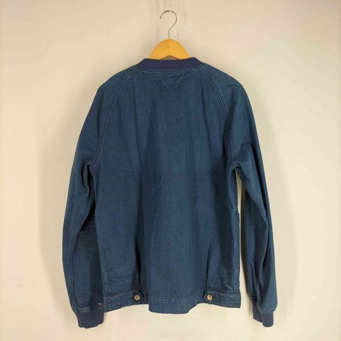 トミーヒルフィガーデニム TOMMY HILFIGER DENIM BARBON BONBER FLBL デニム ボンバージャケット メンズ import:L