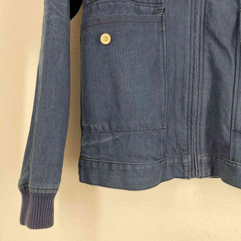 トミーヒルフィガーデニム TOMMY HILFIGER DENIM BARBON BONBER FLBL デニム ボンバージャケット メンズ import:L