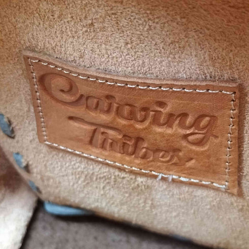 カービングトライブス Carving Tribes 型押し デザイン ハンド バッグ レディース