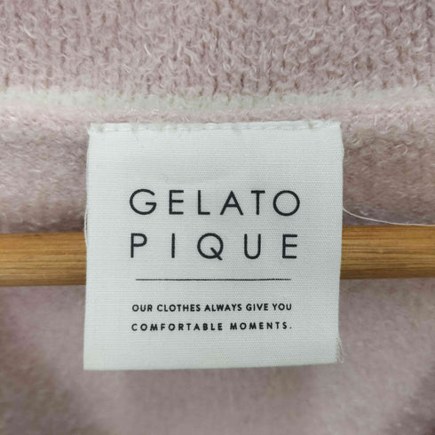 ジェラートピケ gelato pique スムーズィートリムラインカーディガン レディース ONE SIZE
