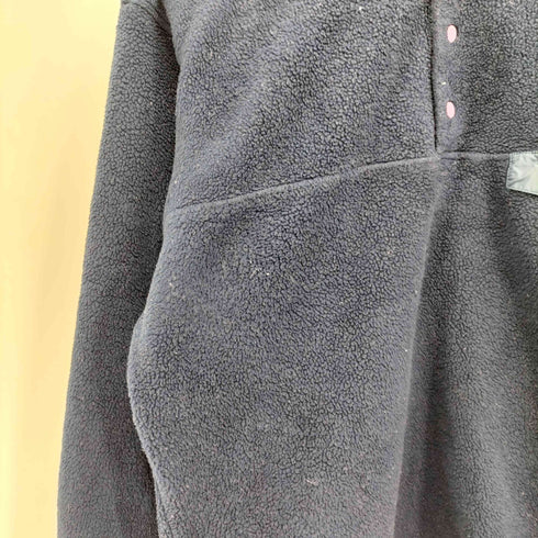 パタゴニアシンチラ PATAGONIA SYNCHILLA 00S 00AW スナップT ロゴパッチ フリース プルオーバー メンズ import:M