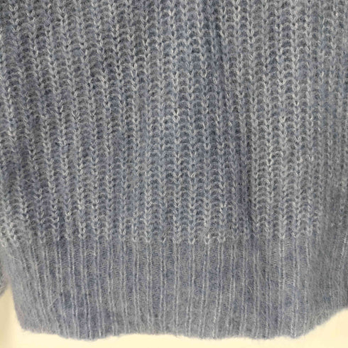 LA MAILLE SEZANE キッドモヘヤ混 ハーフボタン ハイネック ニット レディース XXS