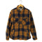 ザラ ZARA 裏地ボアチェック柄シャツジャケット メンズ JPN:L