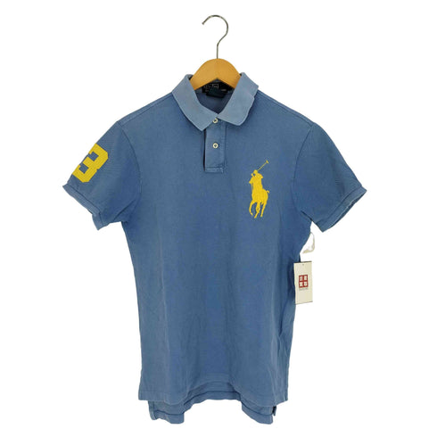 ポロバイラルフローレン Polo by RALPH LAUREN CUSTOM FIT 3 ビックポニー刺繍 ポロシャツ メンズ import:M