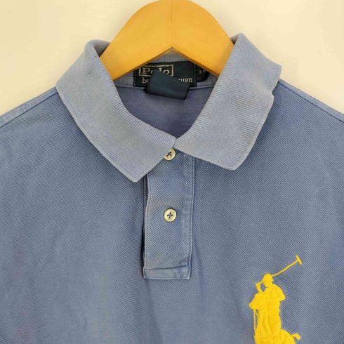 ポロバイラルフローレン Polo by RALPH LAUREN CUSTOM FIT 3 ビックポニー刺繍 ポロシャツ メンズ import:M