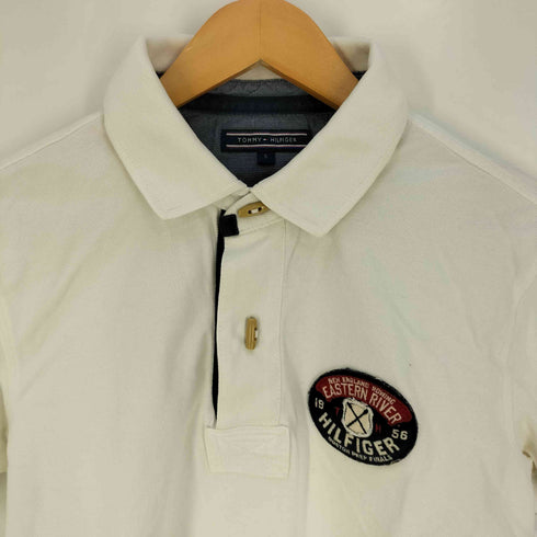 トミーヒルフィガー TOMMY HILFIGER 8 ナンバリングワッペン ポロシャツ メンズ import:S