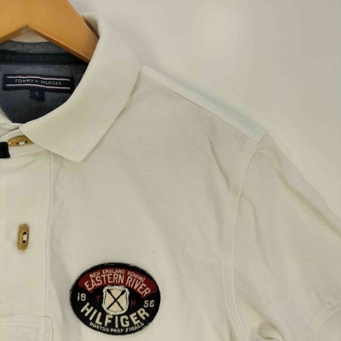 トミーヒルフィガー TOMMY HILFIGER 8 ナンバリングワッペン ポロシャツ メンズ import:S