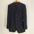 ポールスミス Paul Smith ストライプ モヘヤ 50% 3B テーラード ジャケット 2タック スラックス パンツ セットアップ メンズ M