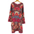 ザラ ZARA ジャガード ポリウール ニット ワンピース レディース import:M