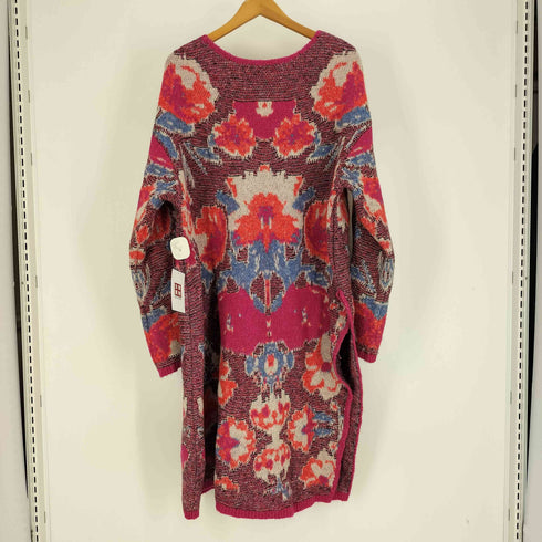 ザラ ZARA ジャガード ポリウール ニット ワンピース レディース import:M