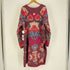 ザラ ZARA ジャガード ポリウール ニット ワンピース レディース import:M