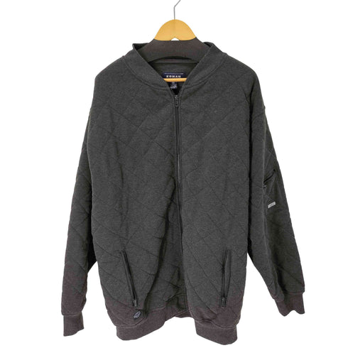 KOMAN 3XL 裏フリースキルティングスウェットブルゾン メンズ 3XL