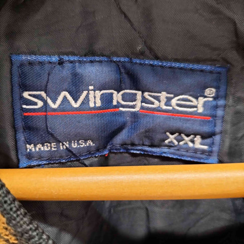 SWINGSTAR 背面刺繍 オーバーサイズ切替ダックブルゾン メンズ JPN:XXL