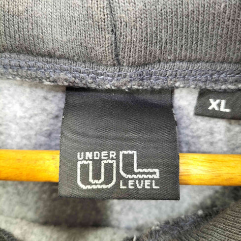 UNDER LEVEL コットンポリ プルオーバーパーカー メンズ
