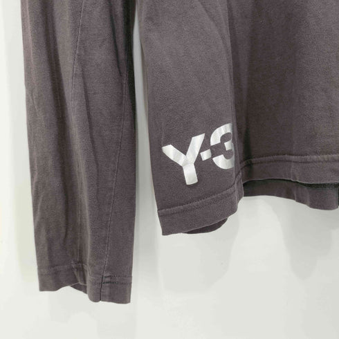 ワイスリー Y-3 切替デザイン ロングスリーブ クルーネックTシャツ メンズ JPN:S