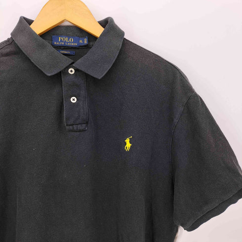 ポロラルフローレン POLO RALPH LAUREN ポニー刺繍 S/S ポロシャツ メンズ import:XL