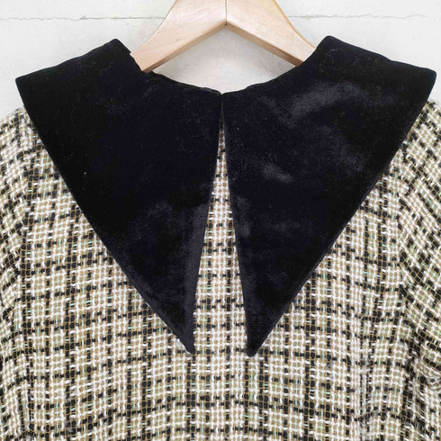 ディアシスターフッド Dear Sisterhood 21AW Twinkle Party Tweed Mini Dress レディース FREE