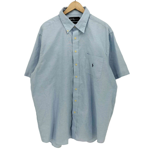 ラルフローレン RALPH LAUREN BLAKE ポニー刺繍 S/S ボタンダウン シャツ ビッグサイズ メンズ