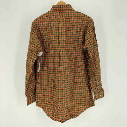 ジェイプレス J.PRESS タータンチェック コットン B.D シャツ メンズ import:M