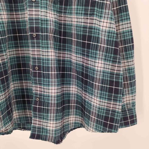 ラルフローレン RALPH LAUREN BLAKE ポニー刺繍 チェック柄 L/S ボタンダウン シャツ ビッグサイズ メンズ