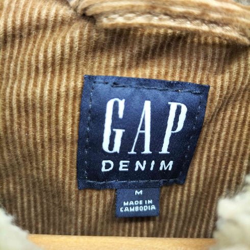 ギャップ Gap コーデュロイ ボア ジャケット メンズ import:M